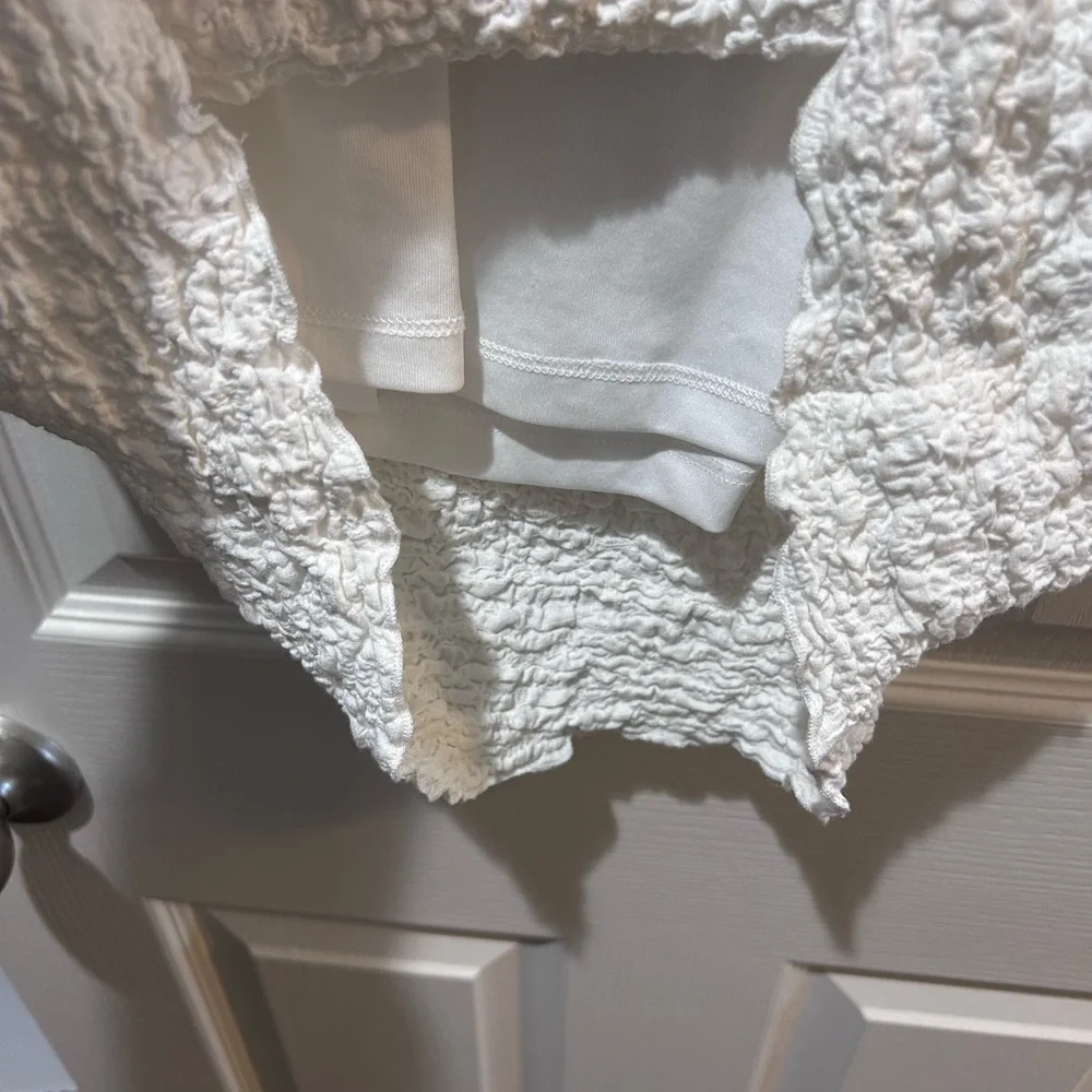 Cotton Candy Strapless White Dress - Picture 2 of 4